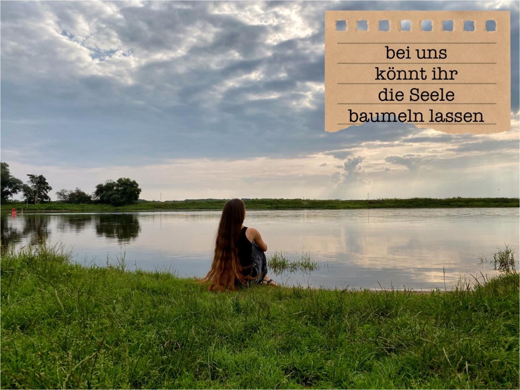Ferienwohnungen „Zur Alten Schule“ direkt an der Elbe Wittenberg Exterior foto